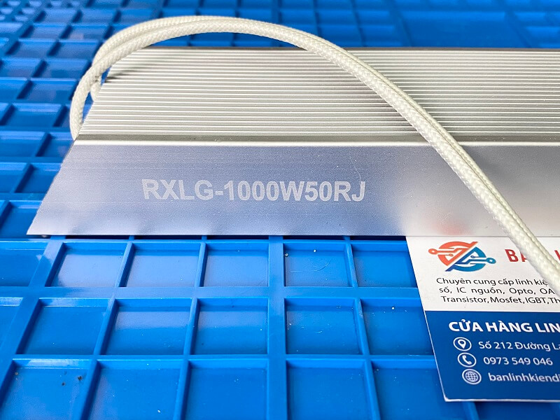 Điện trở công suất, điện trở xả RXLG 1000W50RJ ( 50R 1000W ) - Ảnh 2