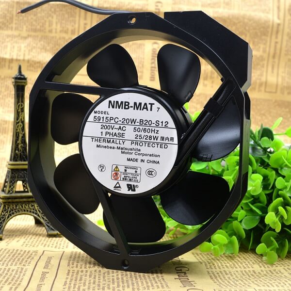 Alternative view of 5915PC-20W-B20-S12 Quạt NMB 200V 0.13/0.14A