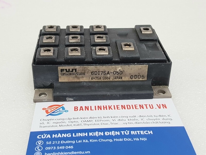 Alternative view of 6DI75A-050 Module Transistor Fuji 75A 500V