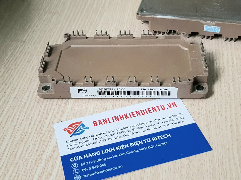 6MBI75S-120-50 IGBT Fuji 75A/1200V Tháo Máy