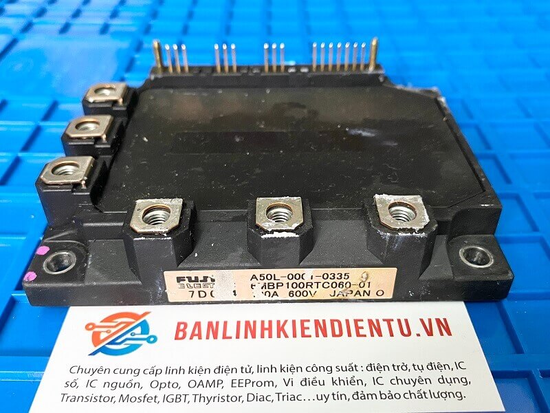 6MBP100RTC060-01 IGBT FUJI 100A 600V (Tháo Máy)