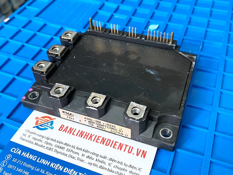 6MBP100RTC060-01 IGBT FUJI 100A 600V (Tháo Máy) - Ảnh 2