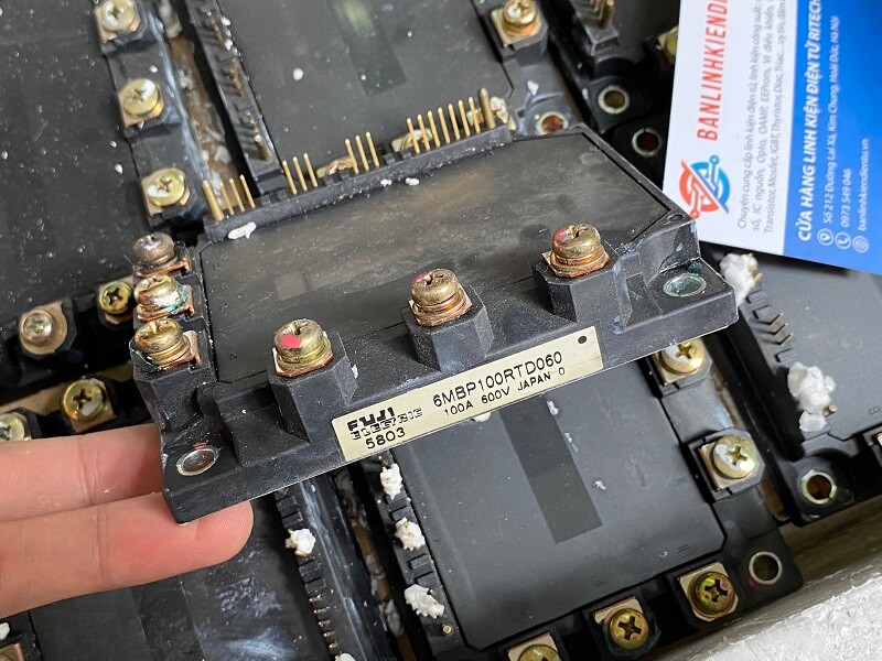 6MBP100RTD060 IGBT Modules Fuji 100A 600V (Tháo Máy)