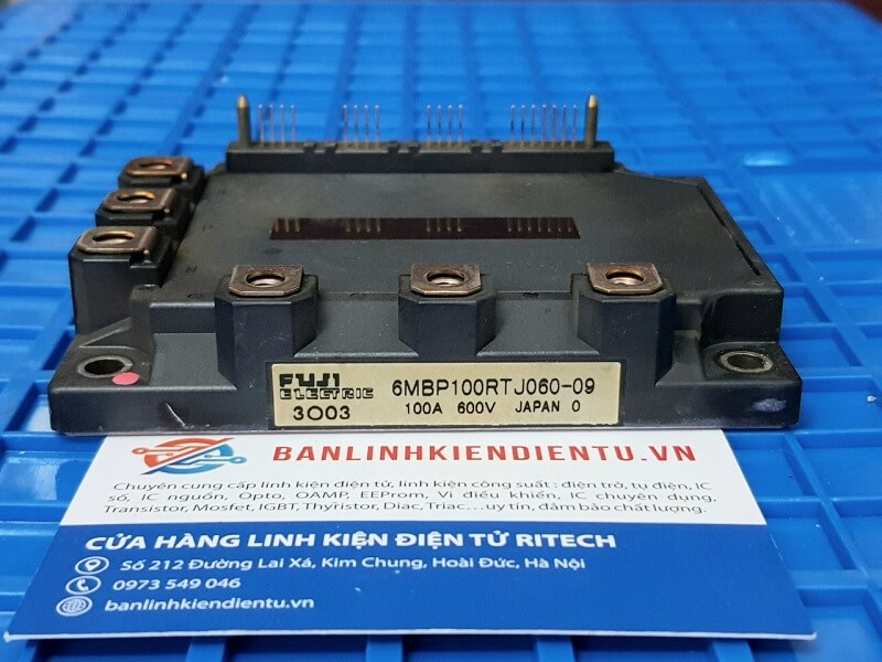 6MBP100RTJ060-09 Module IGBT Fuji 100A 600V (tháo máy)