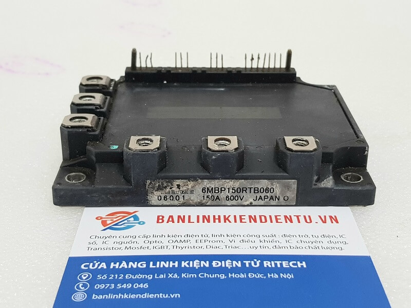 Alternative view of 6MBP150RTB060 Module IGBT Fuji 150A 600V