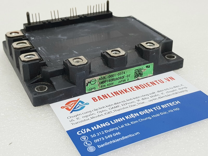 6MBP160RUA060F-01 Module IGBT Fuji 160A 600V