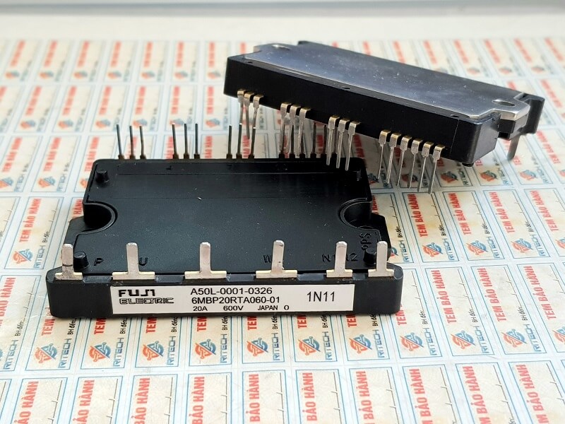 6MBP20RTA060-01, A50L-0001-0326 IGBT Fuji 20A 600V