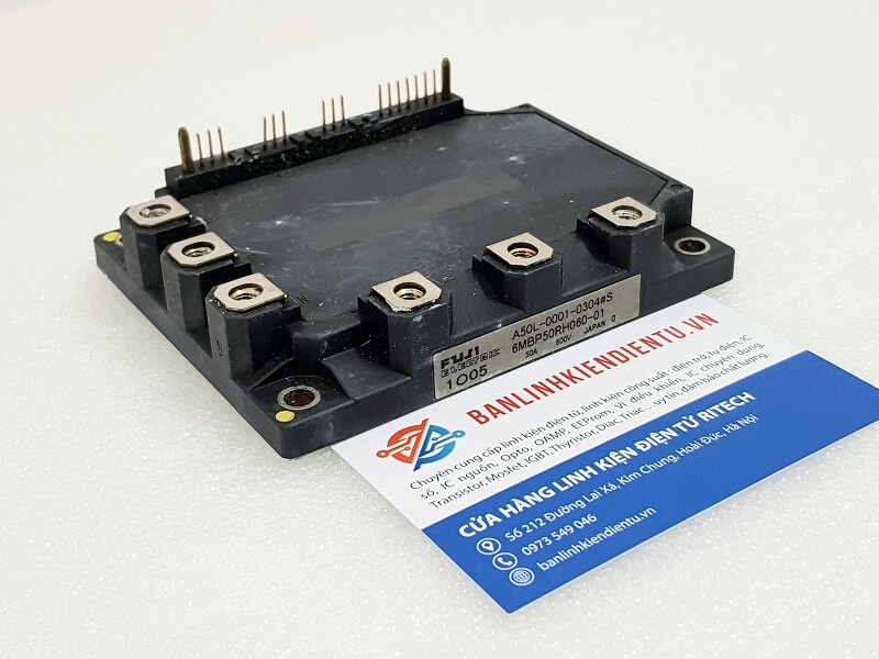 6MBP50RH060-01 Module IGBT Fuji 50A 600V Tháo máy