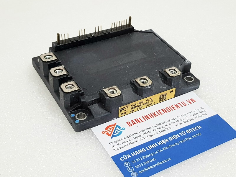 6MBP80RTA060-01 Module IGBT Fuji 80A 600V tháo máy
