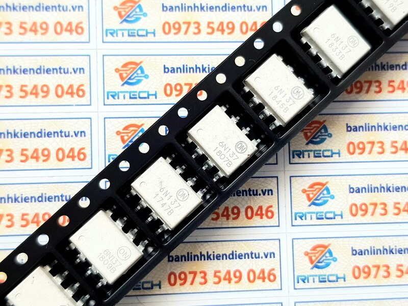 Alternative view of 6N137 Opto SOP-8