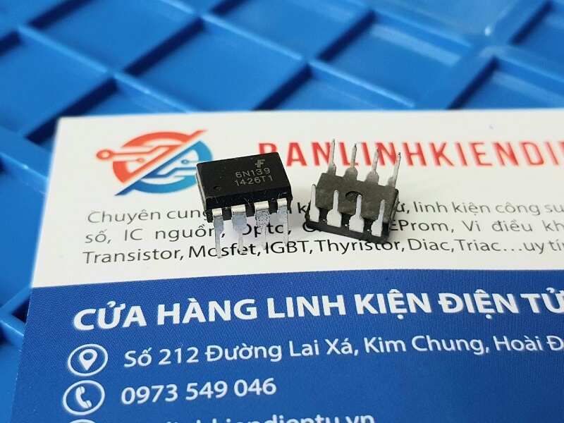 Alternative view of 6N139, EL6N139 Opto DIP-8