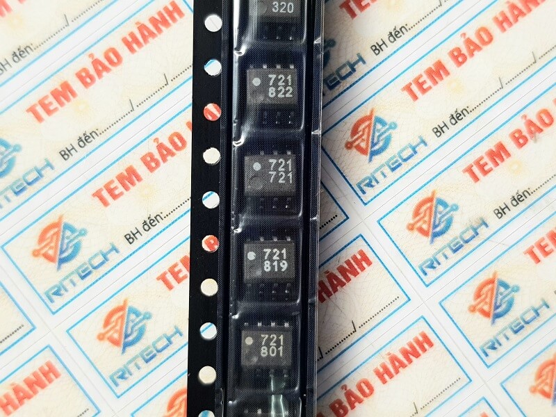 HCPL-0721, (721) IC Điều Khiển SOP-8