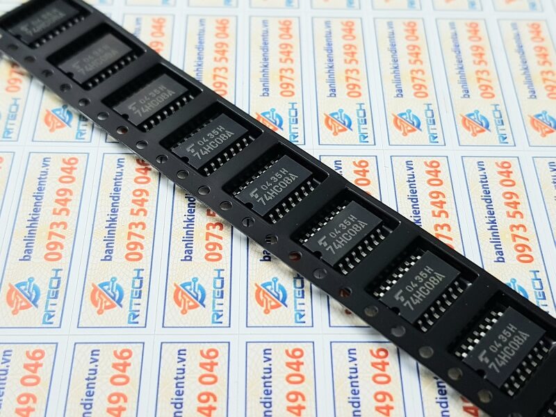 Alternative view of 74HC08A IC số SOP-14 5.2 mm