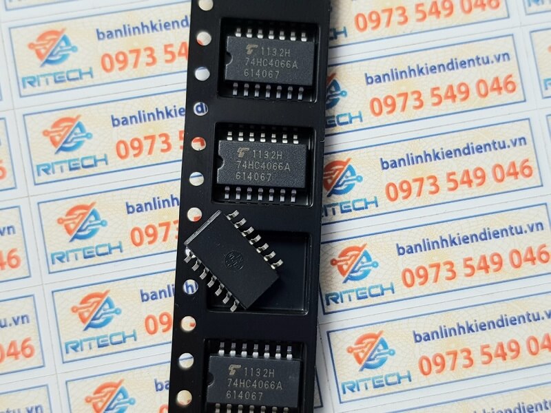 Alternative view of TC74HC4066AF 74HC4066A 5.2mm IC số SOP-14