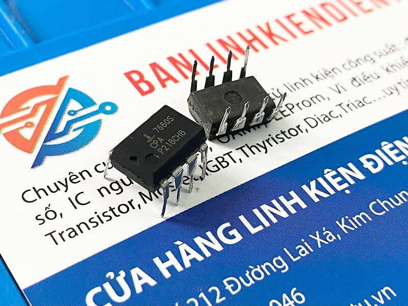 Alternative view of 7660S, ICL7660, ICL7660SCPAZ IC Chức Năng DIP-8