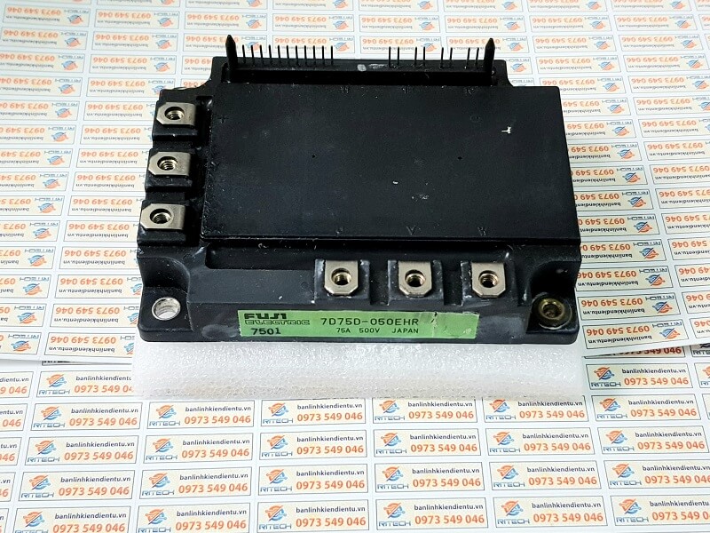 Alternative view of 7D75D-050EHR Module IGBT 75A/500V Tháo máy