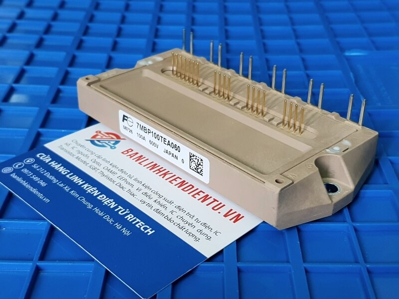 Alternative view of 7MBP100TEA060-50, 7MBP100TEA060 Module IGBT Fuji 100A 600V