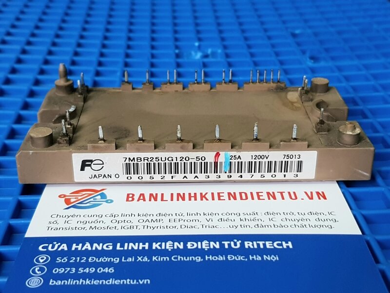 7MBR25UG120-50 IGBT Fuji 25A 1200V (Tháo máy)