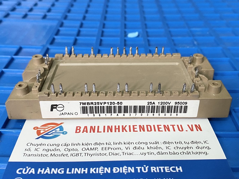 7MBR25VP120-50 IGBT 25A 1200V (tháo máy)
