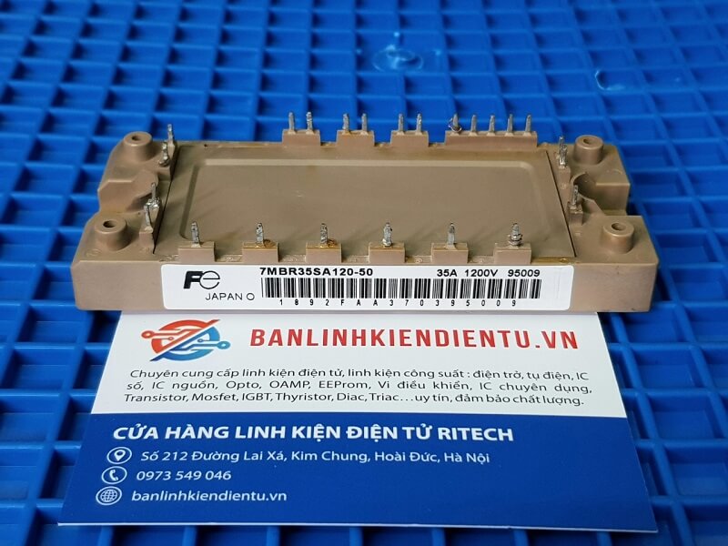 Alternative view of 7MBR35SA120-50 Module IGBT FUJI 35A 1200V (Tháo máy)