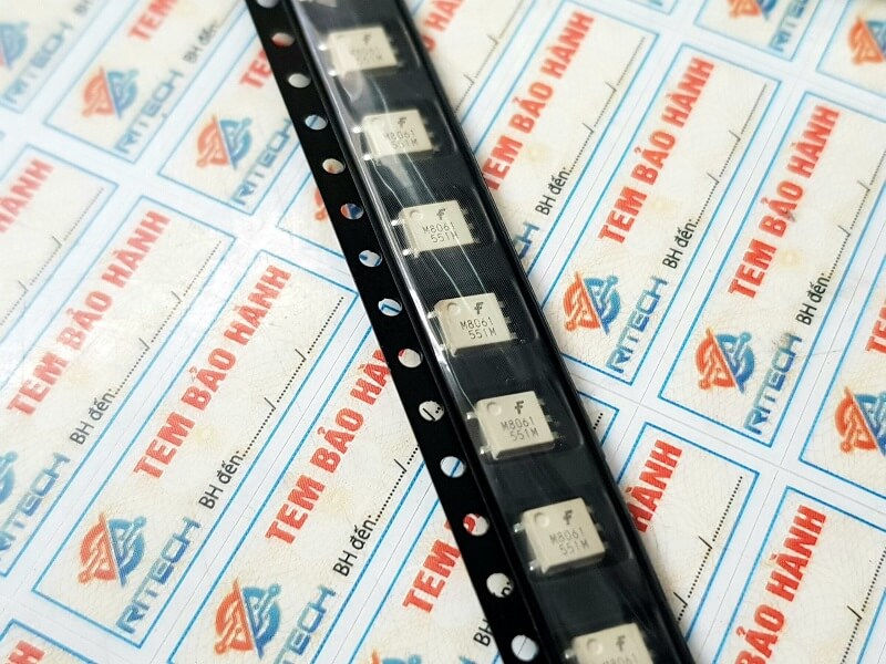 Alternative view of M8061, FODM8061 Opto quang cổng ra logic tốc độ cao 3.3V/5.0V SOP-5