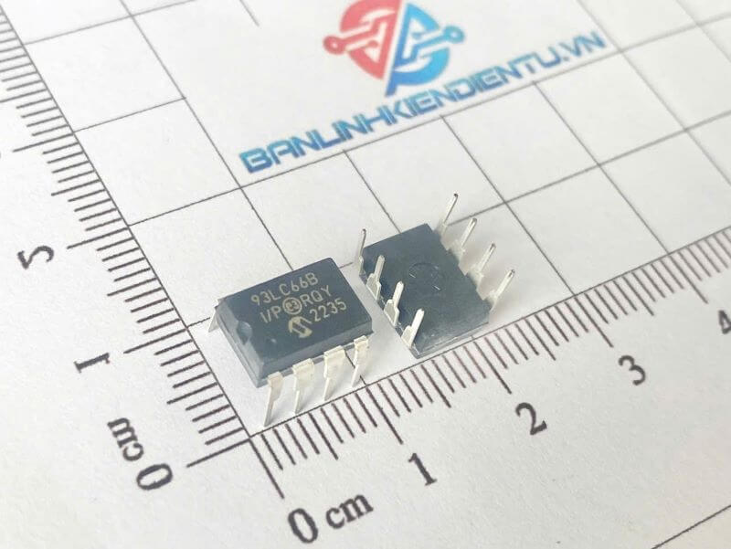 93LC66B, 93LC66B-I/P IC EEPROM DIP-8 - Ảnh 2