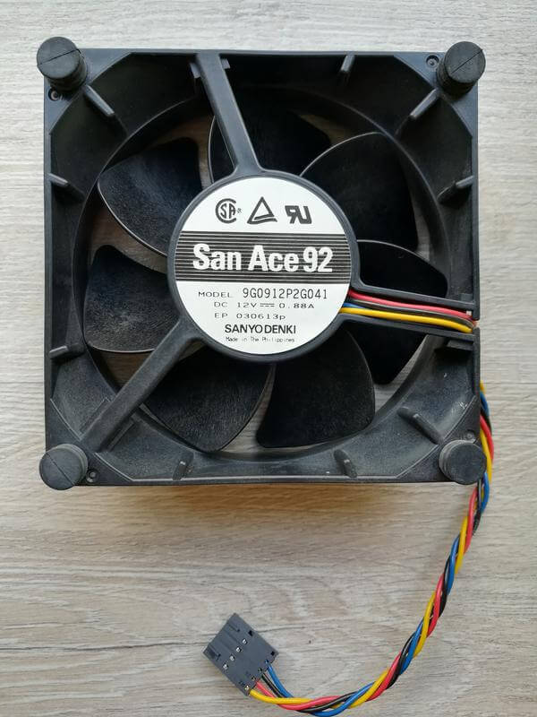 Alternative view of 9G0912P2G041 Quạt Sanyo Denki 12V 0.88A
