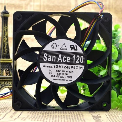 Alternative view of 9GV1248P4G01 Quạt Sanyo Denki 48V 0.42A