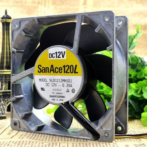 9LB1212MH101 Quạt Sanyo Denki 12V 0.39A - Ảnh 2