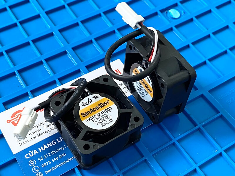 Quạt Sanyodenki 9WF0424H603 24VDC 0.11A 40x40x20mm