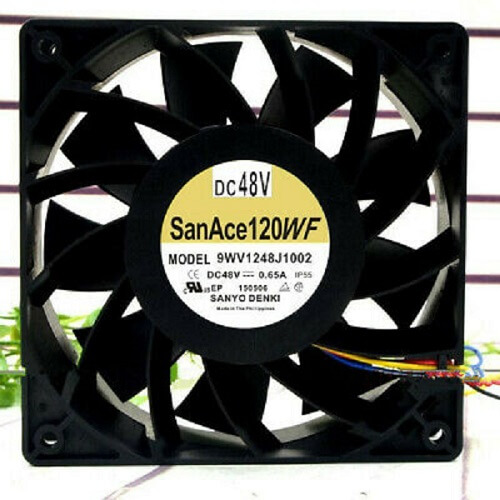 Alternative view of 9WV1248J1002 Quạt Sanyo Denki 48V 0.65A