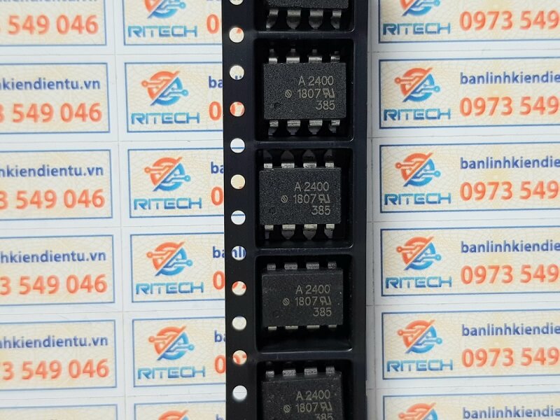 A 2400, HCPL-2400, A2400 OPTO SOP-8 - Ảnh 2