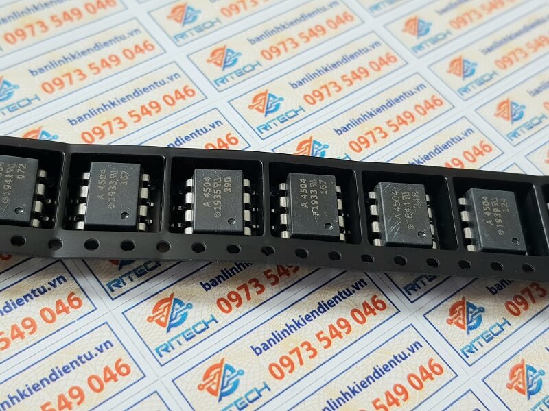 Alternative view of Opto Drive A4504V, HCPL-4504, HP4504, A 4504 SOP-8