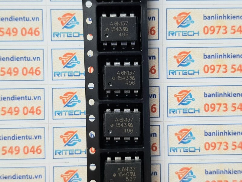 Alternative view of A6N137, 6N137, HCPL-6N137 SOP-8