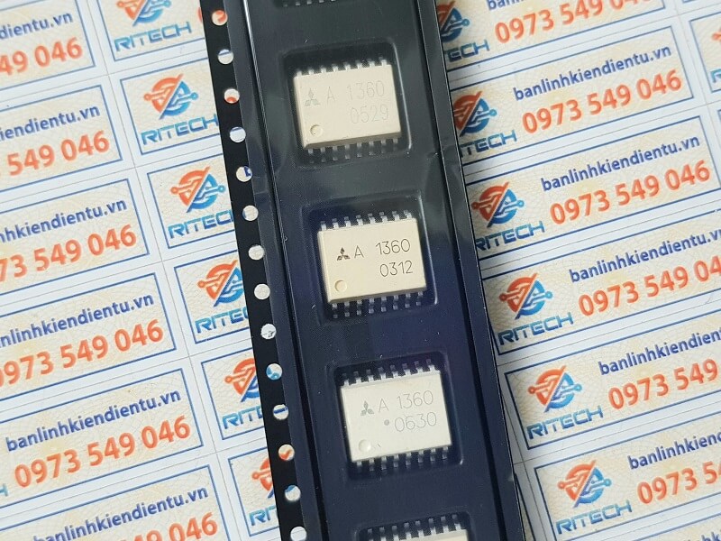 Alternative view of A1360, CHPL-1360 OPTO DRIVER SOP-16