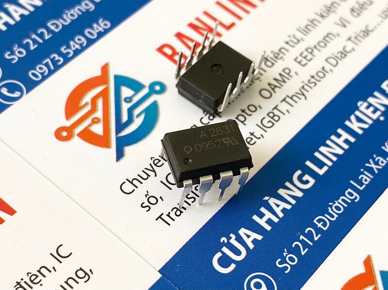 A2631, HCPL-2631, HP2631 Opto DIP-8