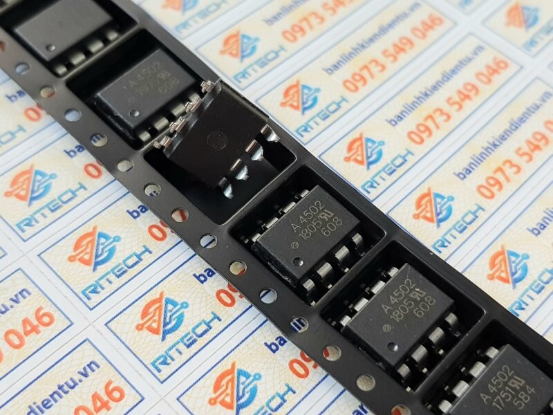 A4502, A 4502, HCPL-4502 Opto SOP-8