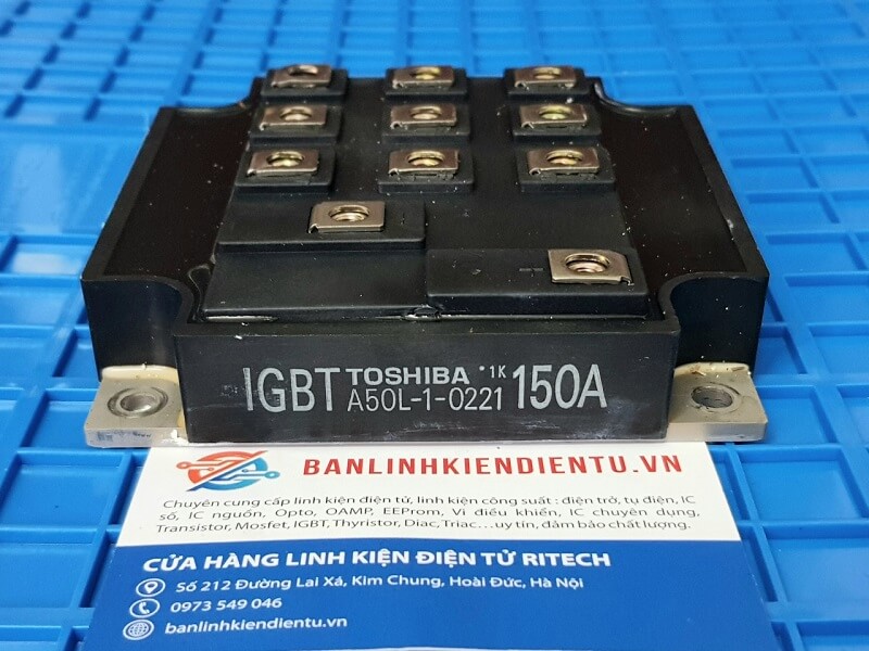 A50L-1-0221 A50L-0001-0221 Module IGBT Toshiba 150A 600V (Tháo máy)