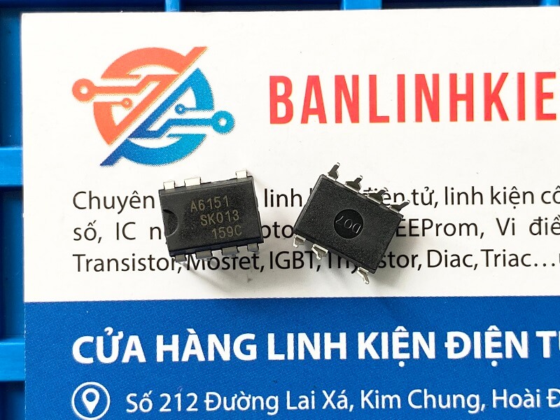 Alternative view of A6151 STR-A6151 IC nguồn DIP-7