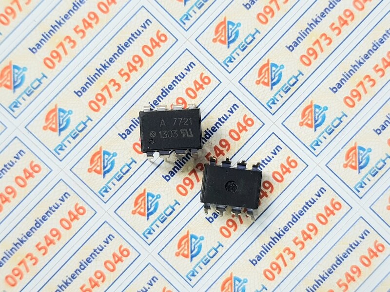 Alternative view of A7721 HCPL-7721 HP7721 Opto DIP-8