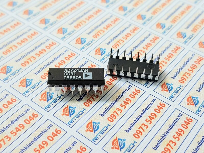 AD7243AN IC Digital-to-Analog Converter DIP-16