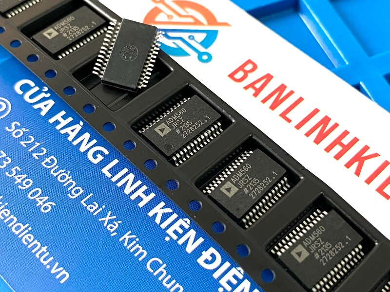 Alternative view of ADM560JRSZ, ADM560 IC Analog TSSOP-28