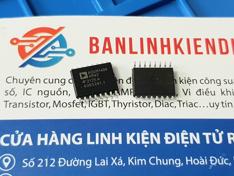 Alternative view of ADUM1400  ADUM 1400BRWZ  IC Chip SMD SOP-16