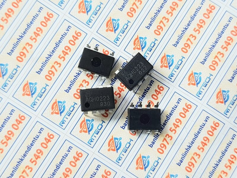 Alternative view of AQH0223 AQ-H Solid State Relay DIP-7