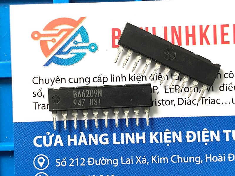 Alternative view of BA6209N IC điều khiển SIP10