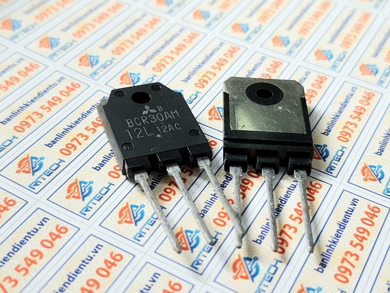 BCR30AM-12L, BCR30AM Triac 30A 400-600V TO-3P