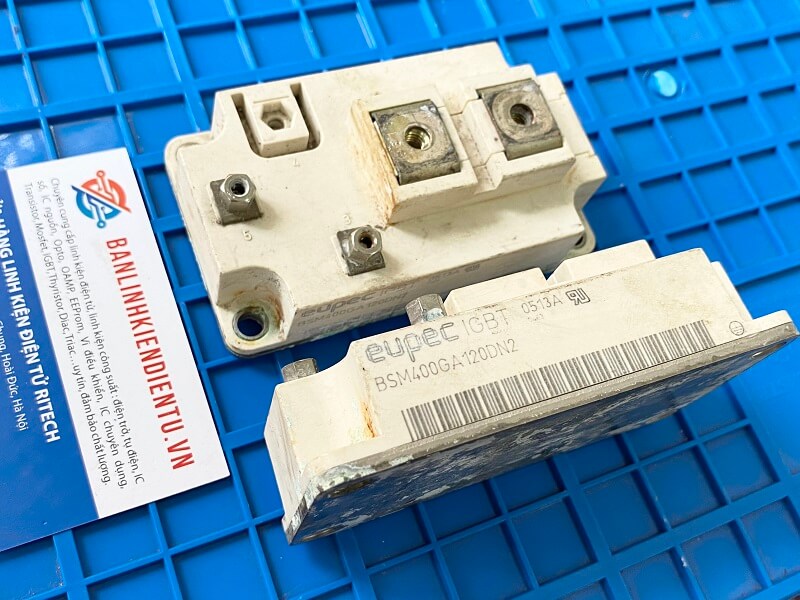 Alternative view of BSM400GA120DN2 Module IGBT 400A 1200V (tháo máy)