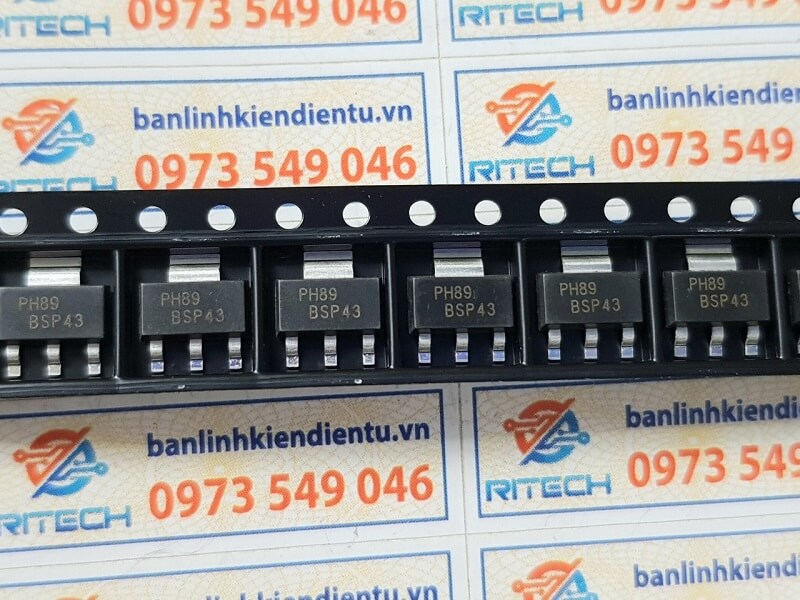 BSP43 Transistor NPN 90V/2A SOT-223
