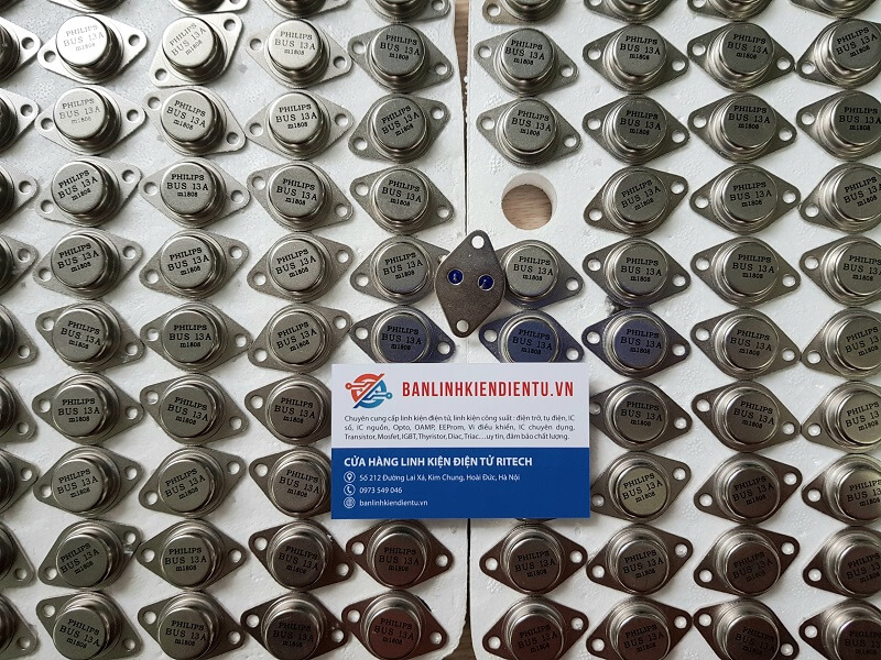 BUS13A Transistor NPN 15A 450V - Ảnh 5