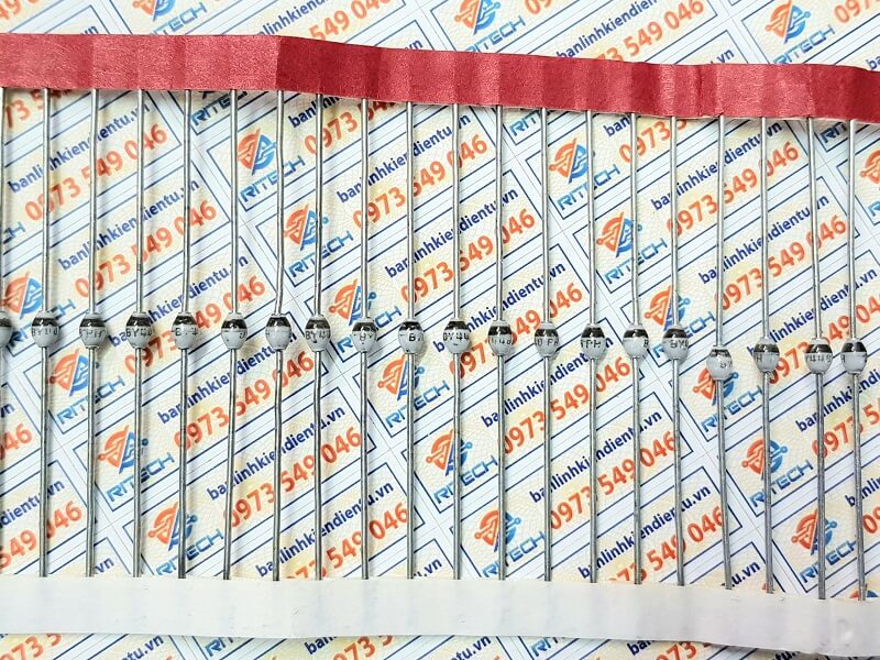 BY448, BY448V Diode 4A 1500V SOD-57